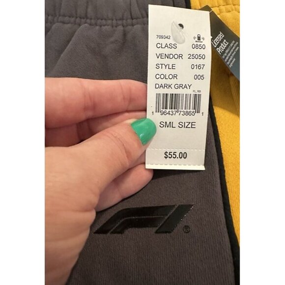 NWT Formula 1 x PacSun Eco Panel Sweatpants Women’s Size Small Y2K Loose Fit - Picture 5 of 12